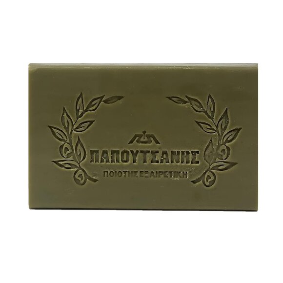 Papoutsanis Pure Greek Olive Oil Bar Soap 2 Pack, 4.4 oz Stocking Stuffer Gift - Picture 2 of 3